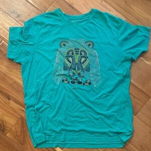 Nike Green Lion Graphic Men's Shirt